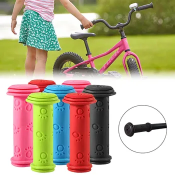 1шт Универсальный резиновый велосипед, ручки для руля велосипеда, Трехколесный велосипед, Руль для скутера для детей, Аксессуары для детских Скейтбордов Оптом