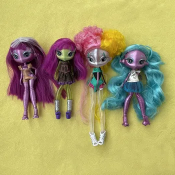 17-20 см 1шт куклы-инопланетянки Una Poem для девочки Подарок на день рождения своими руками 16 см Кукла Novi Star с длинными волосами Игрушка в одежде