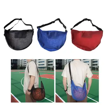 Сумки для мячей Сетчатый Регулируемый плечевой ремень Водонепроницаемая баскетбольная сумка для тренировок Женщины Мужчины Футбол Софтбол Волейбол
