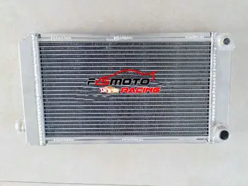 Цельноалюминиевый радиатор 2 ряда для 1974-1980 MG MIDGET 1500 MT 1974 1975 1976 1977 1978 1979 1980