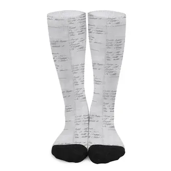 Эмили Дикинсон “Дикие ночи – Wild Nights!” Носки-рукописи, носки с подогревом, Много подарков для мужчин, мужские носки из хлопка