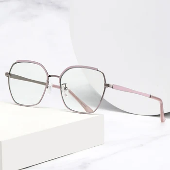 2023 Новый модный женский Ретро-тренд, Очки для чтения в большой оправе с синим светом, женские очки для глаз, оправа для женщин с синим светом