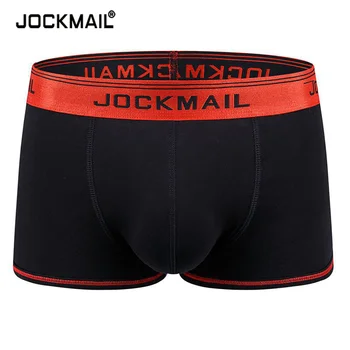 JOCKMAIL, Мужские хлопковые боксерские шорты, эластичное нижнее белье, трусы большого размера, мужские дышащие Мягкие трусики, мужские боксеры Cuecas