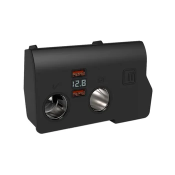 Автомобильное зарядное устройство для телефона, прикуриватель, USB-разветвитель, один на двоих, быстрая зарядка для Volkswagen Golf 6 MK6