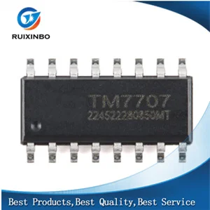 5 шт./ЛОТ TM7707 SOP-16 TM7707 двухканальный 24-битный чип преобразования A/D с полностью дифференциальным входом